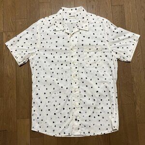 Short Sleeve California in Ivory Dot Limited Edition Pattern